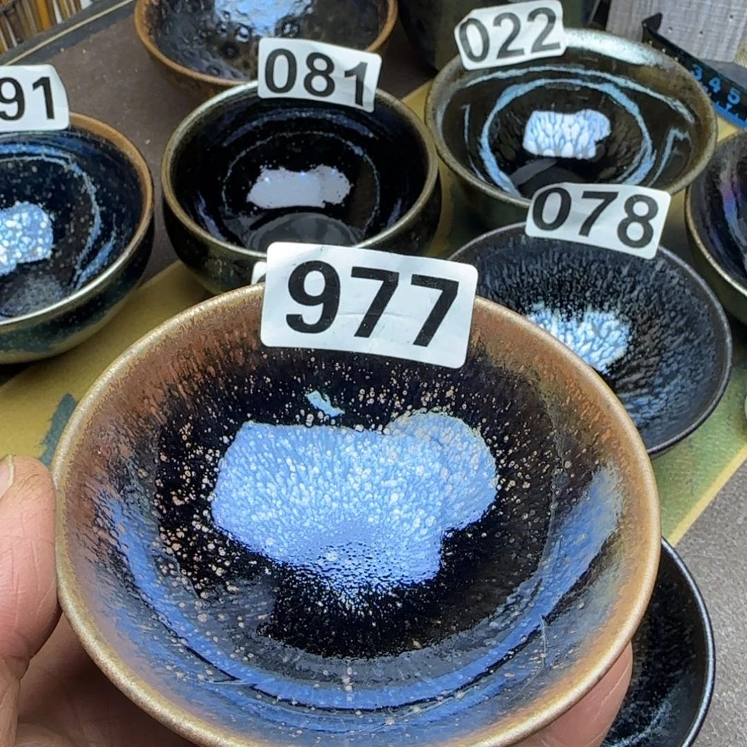 茶盏建阳建盏主人杯龙窑柴烧