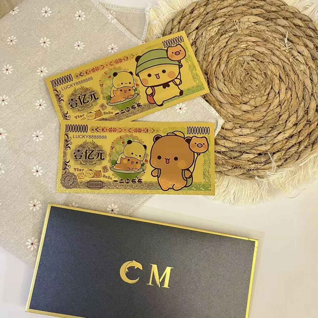 一二布布礼物情侣周边纪念品 七夕节日生日礼物送女友