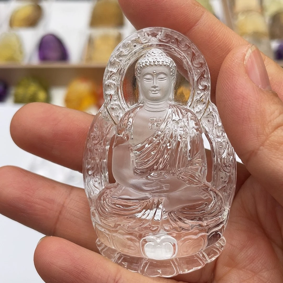 荭***人水晶未镶嵌颈饰定制