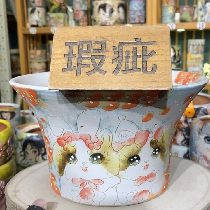 红陶景德镇艺术手绘作品