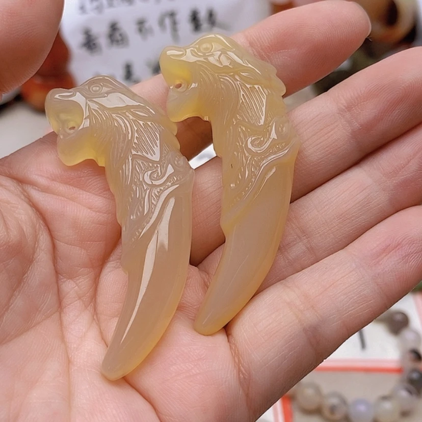 【闪购商品】未镶嵌玛瑙/玉髓珠宝半成品吉***～