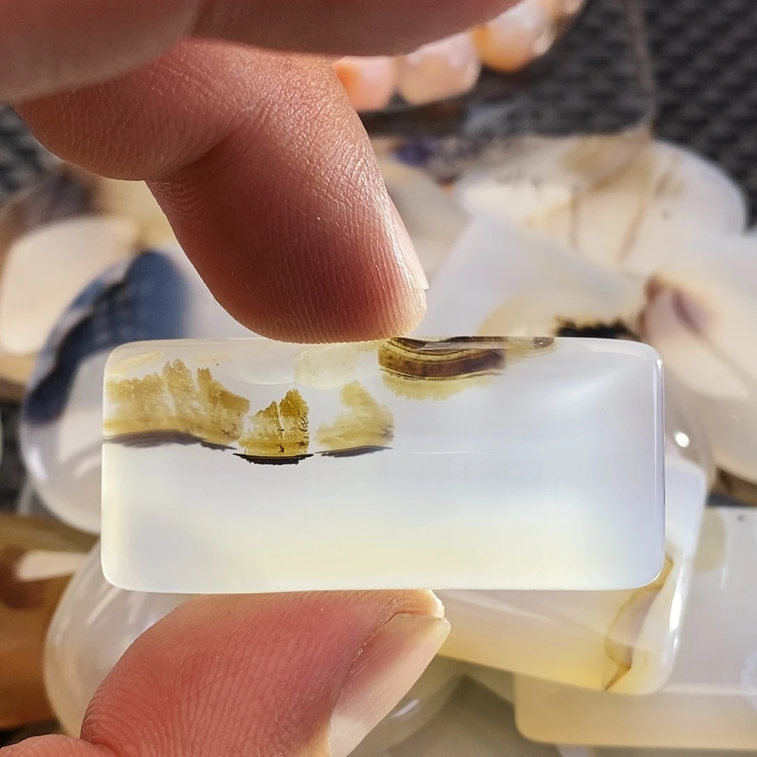 玛瑙/玉髓未镶嵌吊坠(不含链)