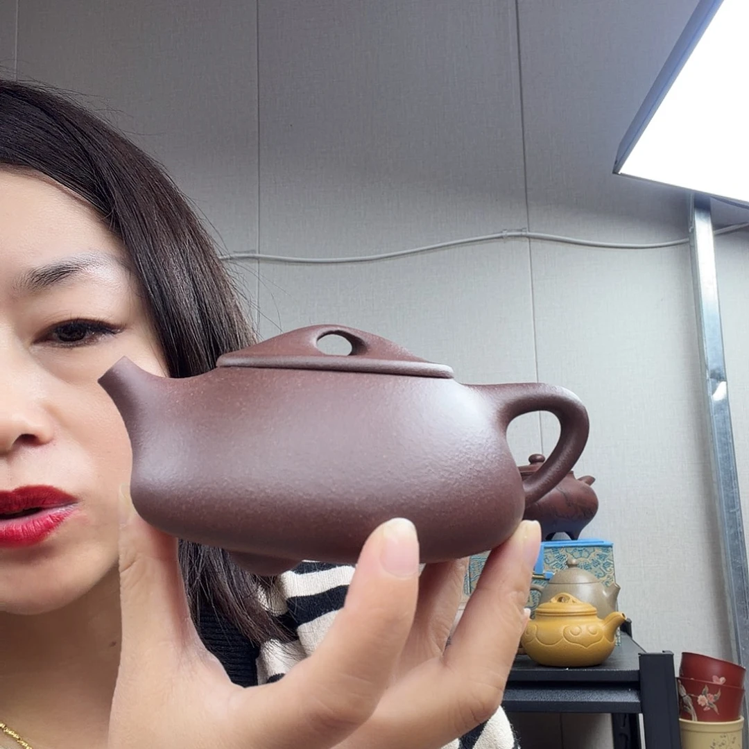 270cc紫泥石瓢壶的