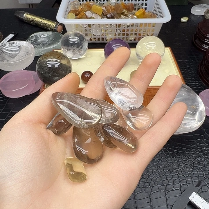 未镶嵌水晶珠宝半成品142水晶