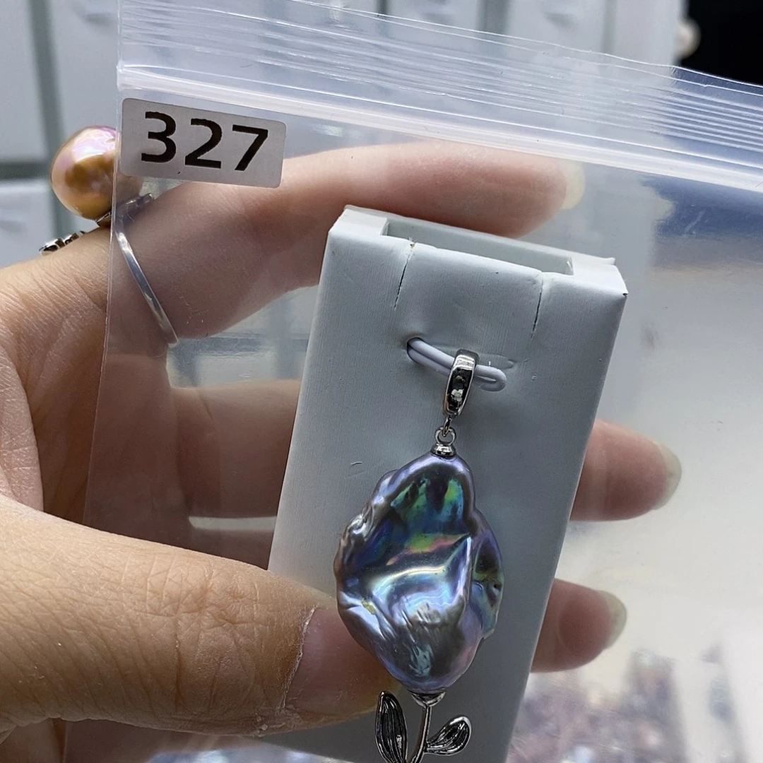 颈饰合金淡水珍珠