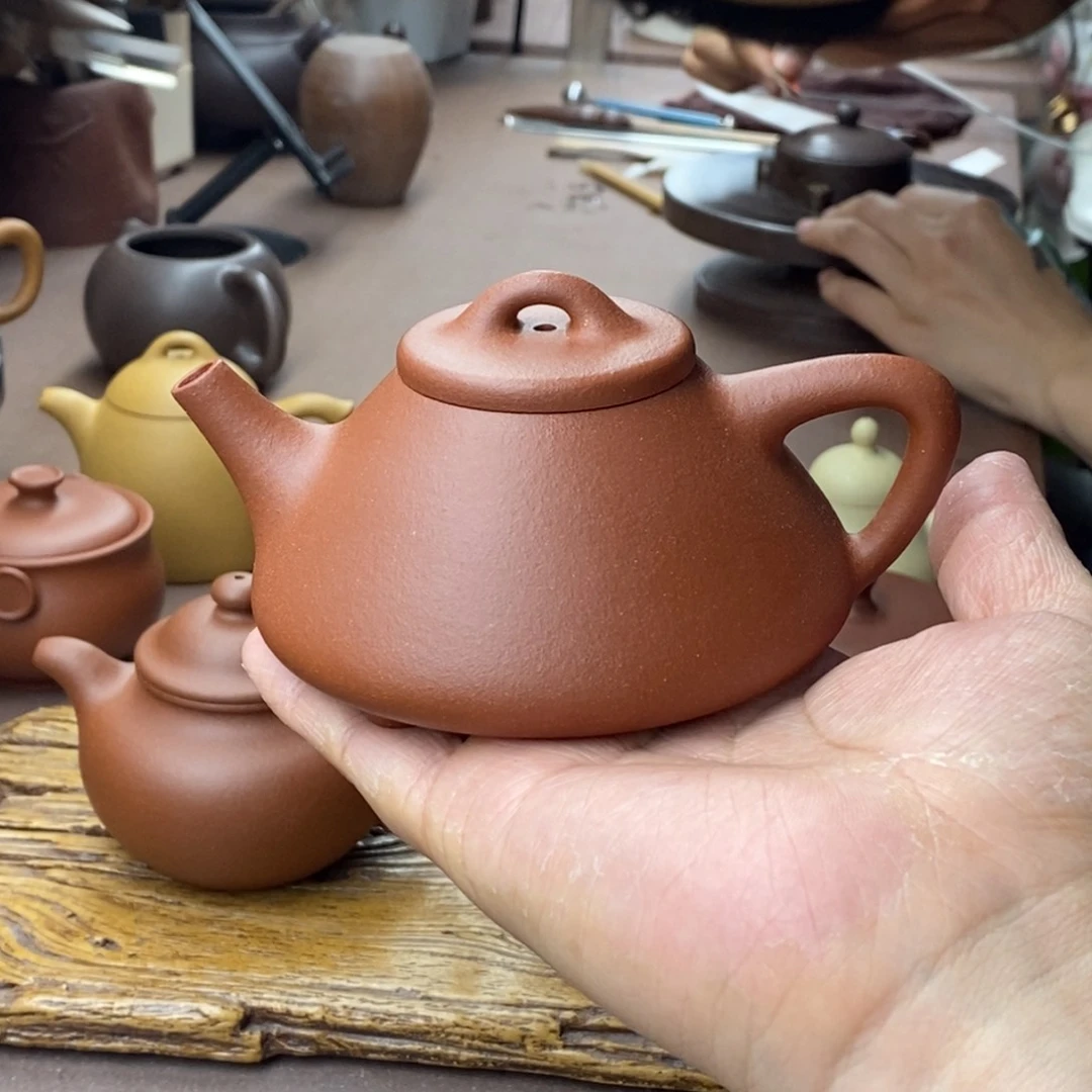 茶壶紫砂紫砂石瓢