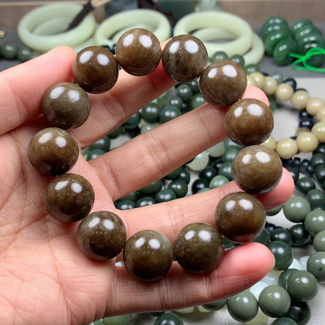 和田玉手链未镶嵌