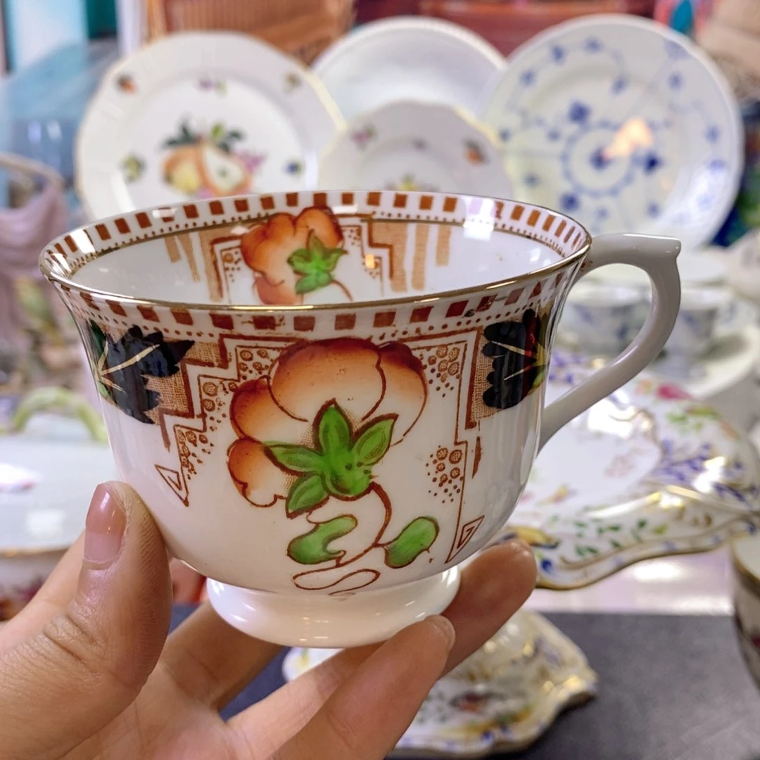 瓷器欧瓷咖啡杯水晶杯