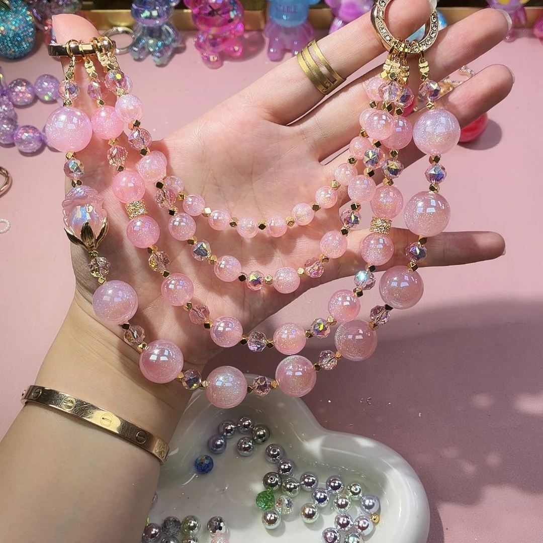 深海美人鱼的粉色四件套