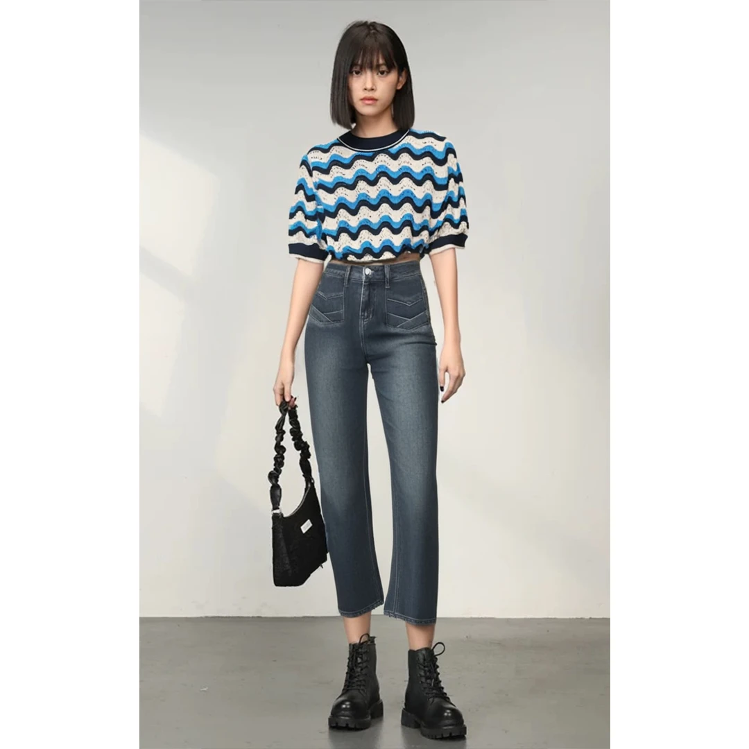 Mind Bridge/心桥气质时尚百搭针织衫夏季MB1631-MVKT320G