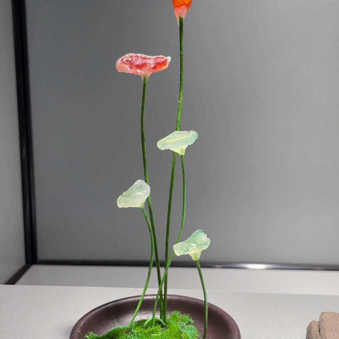 石材阿拉善荷花小品组合