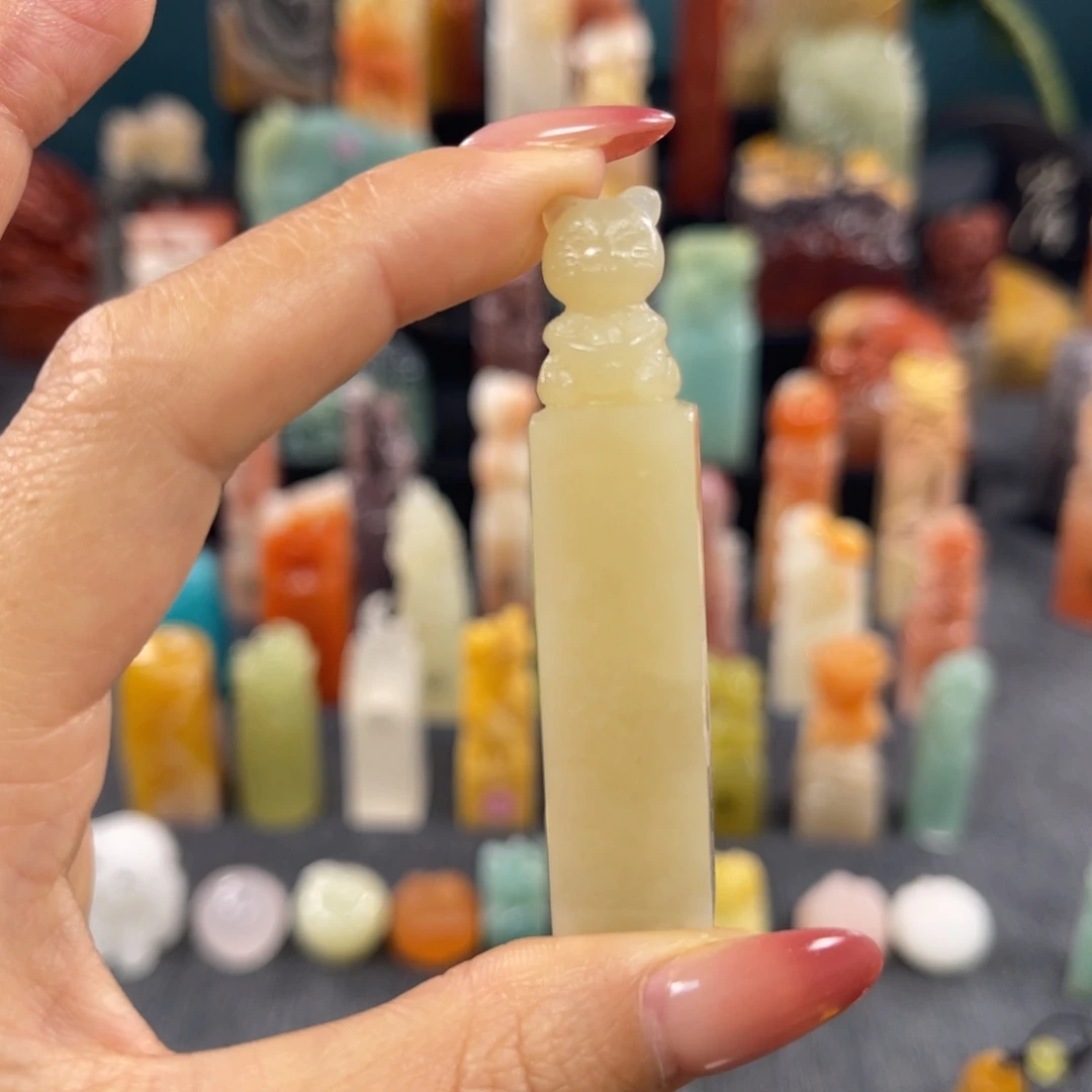 印石昌化石691包邮包刻