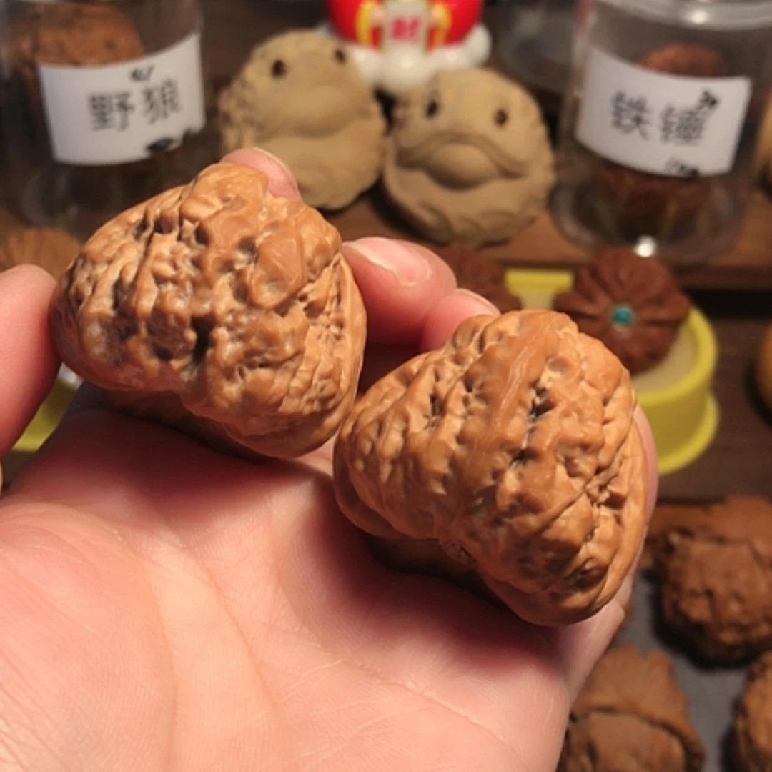 【闪购商品】文玩核桃把件扶*蛤蟆