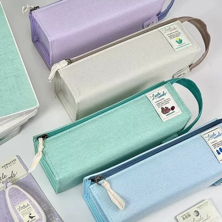 国誉木野梦境限定PENCASE对开笔袋多功能大容量收纳文具袋学生