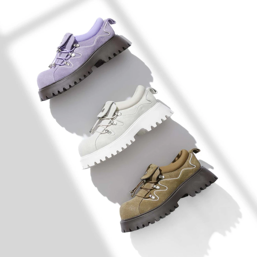 2025春款上新原创首发真皮单鞋敲软敲舒适防滑软底轻便女单鞋5L19