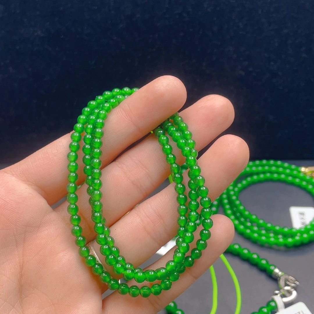 翡翠未镶嵌颈饰