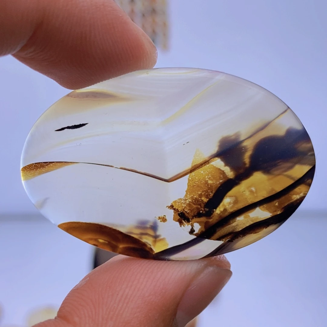 玛瑙/玉髓吊坠(不含链)未镶嵌辣*嘟