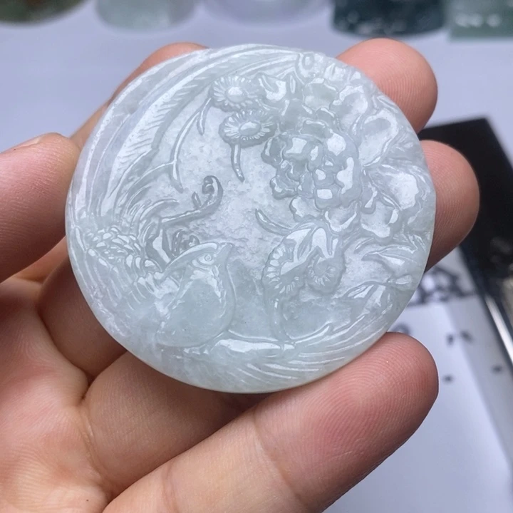 颈饰未镶嵌翡翠翡翠