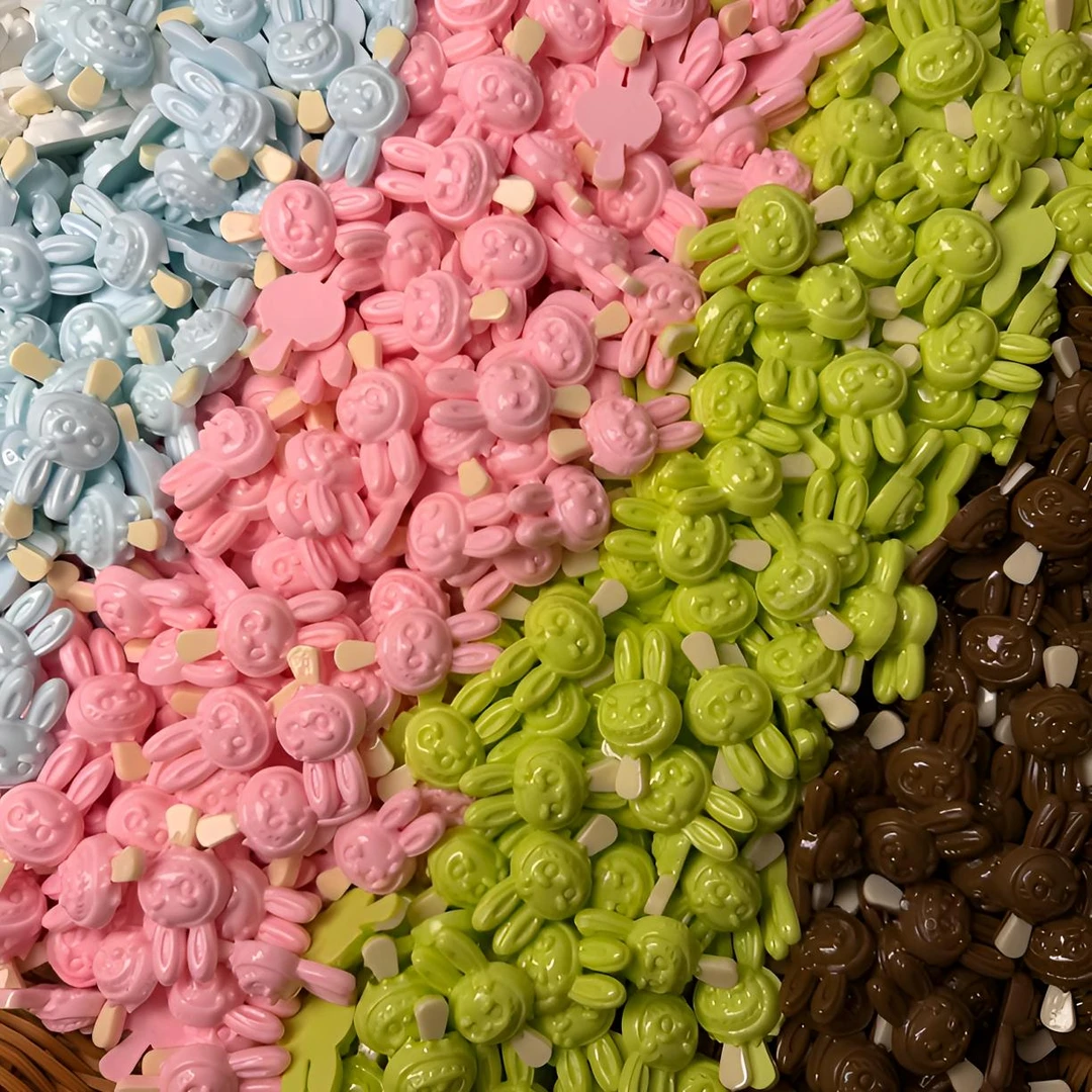 【诗家定制】（拉不不冰棍儿）五色混装手工DIY高品质饰品树脂配件