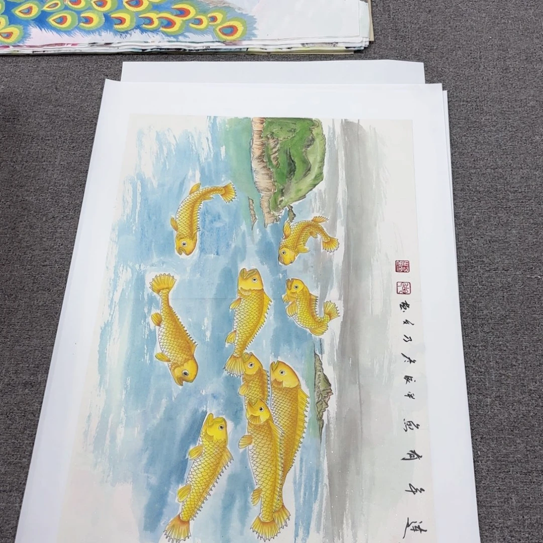 国画国画作品曾入选