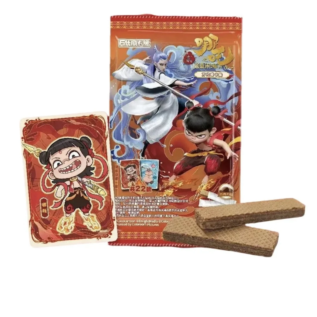 《哪吒之魔童闹海》-威卡脆食玩卡-正版正品卡牌盲盒