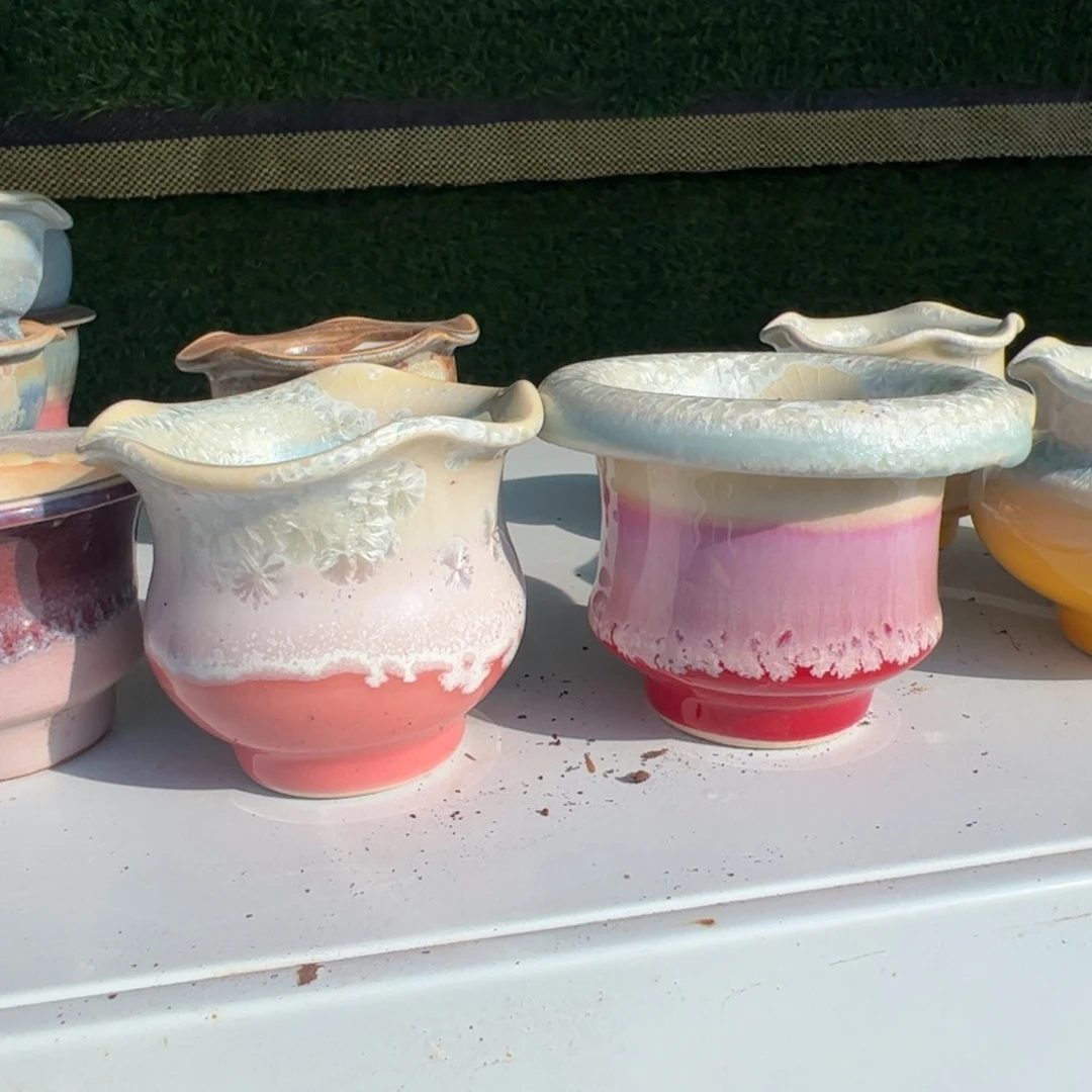 心里包邮 小号盆两只