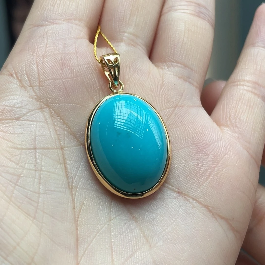 绿松石未镶嵌颈饰