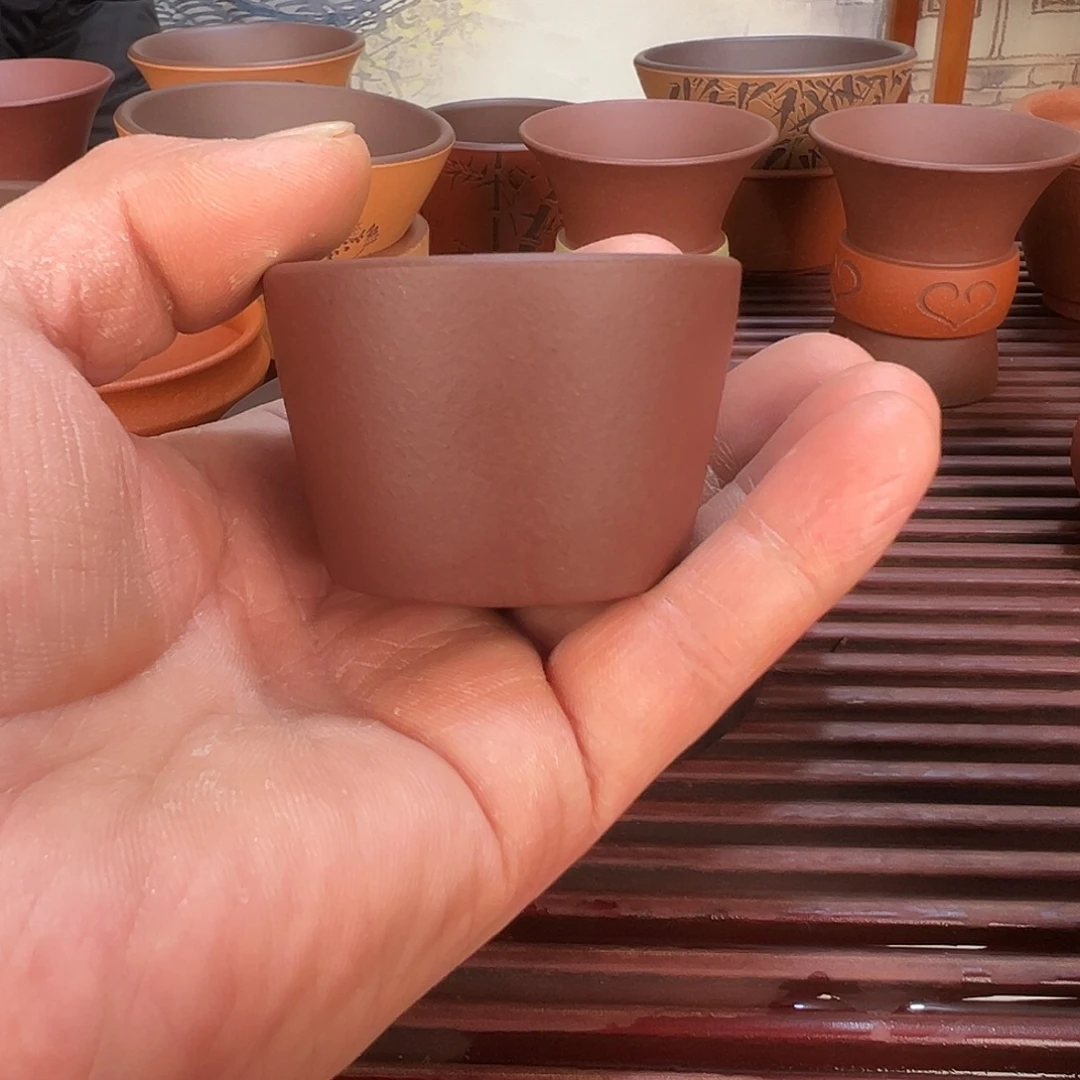 茶杯紫砂紫砂原矿小客杯40cc