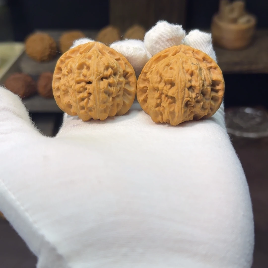 文玩核桃把件全品41白狮子
