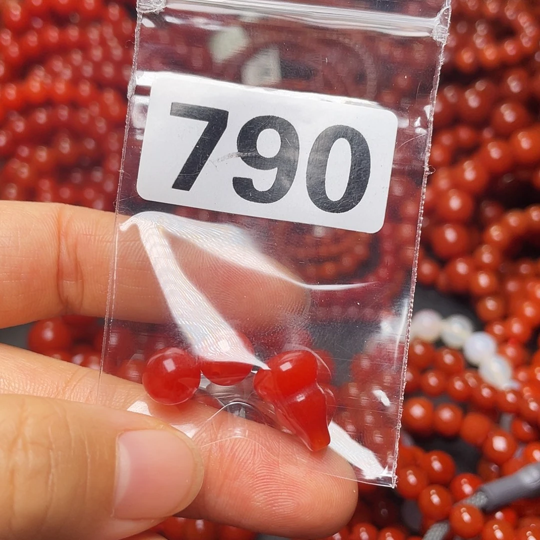 青****玛瑙/玉髓未镶嵌手链