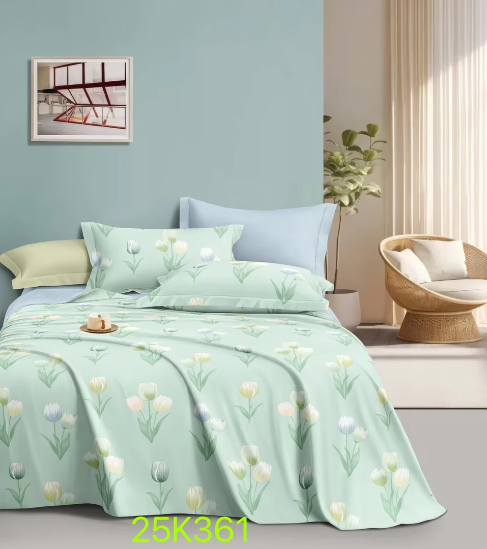 （361）老粗布三件套加厚床单加枕套