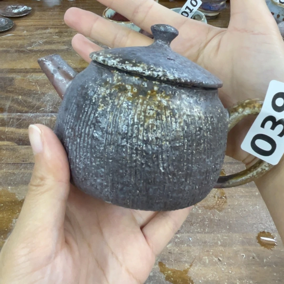 用***8茶壶柴烧柴烧茶壶