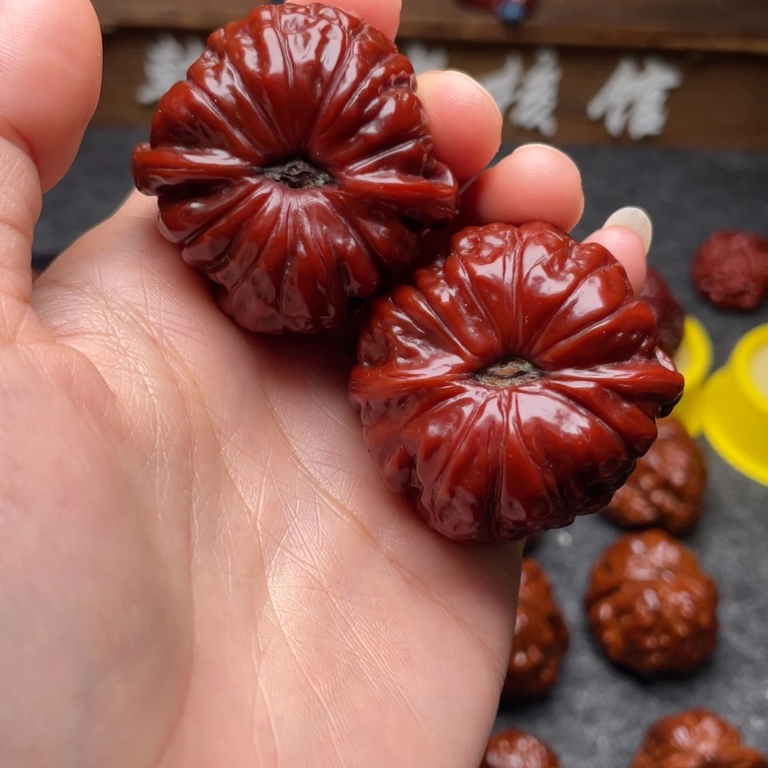 ****.吊坠文玩核桃文玩核桃 手把件 南瓜墩 42