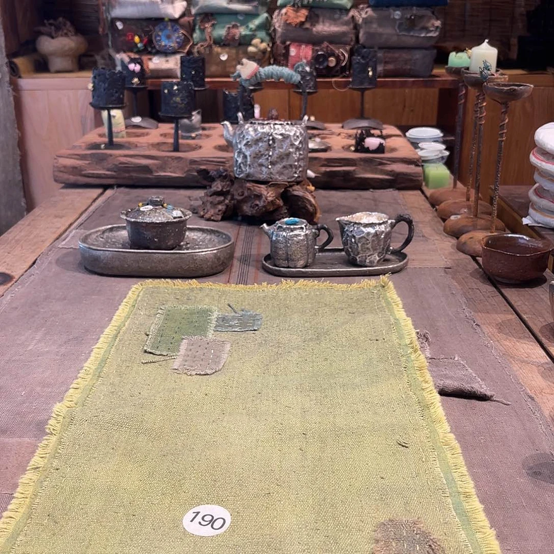 紫砂手工制作 蚕丝茶垫A*y