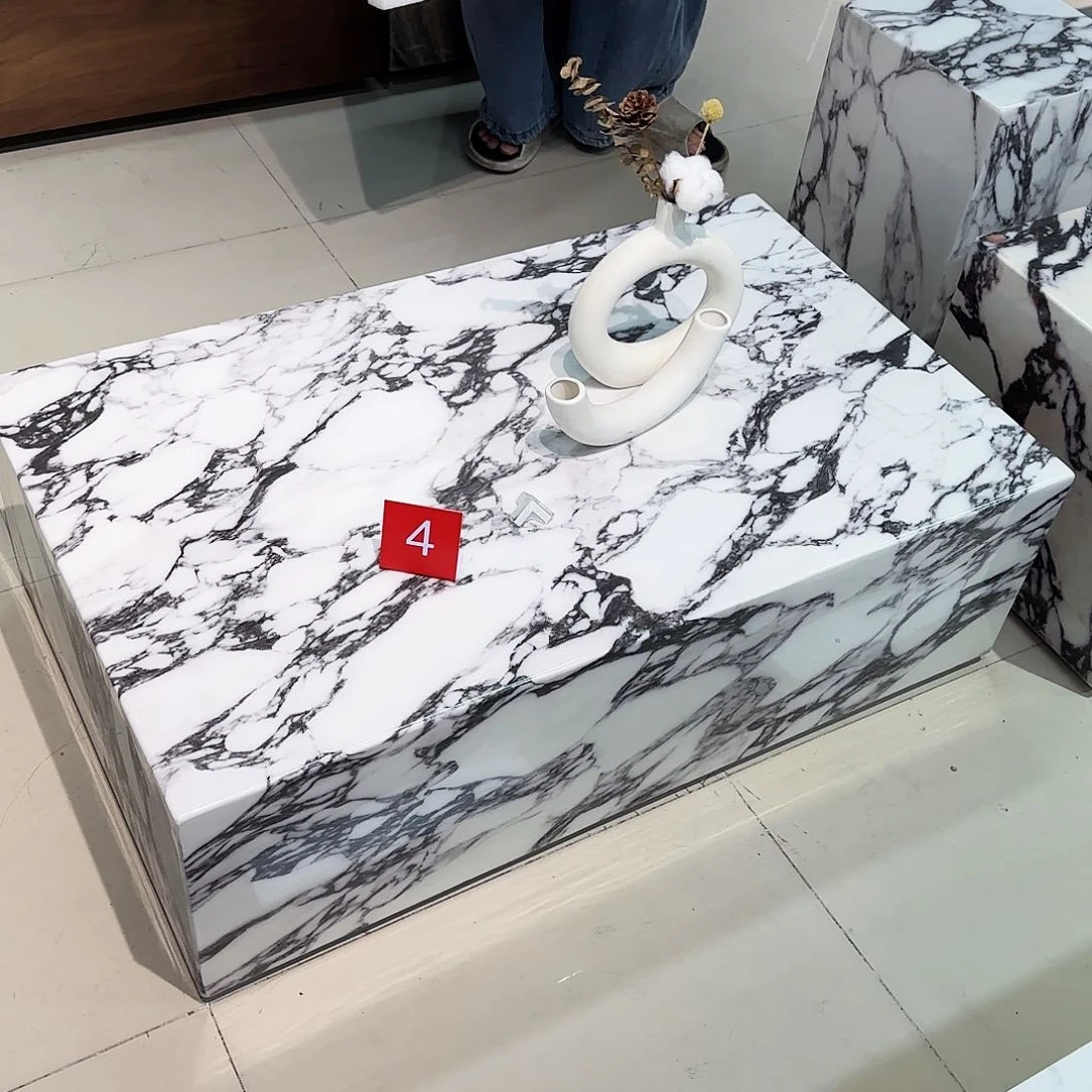 大理石大理石落地茶几 运费自理