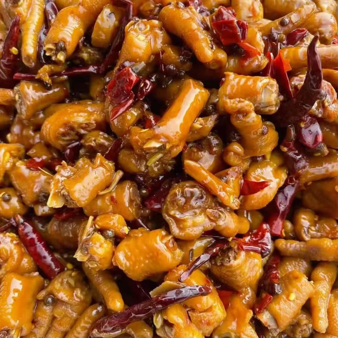 特色冷吃麻辣鸡爪