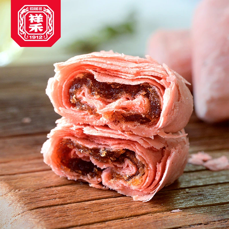 【祥禾饽饽铺】新品酥皮山楂卷 非遗手工 天津新式糕点12个1包