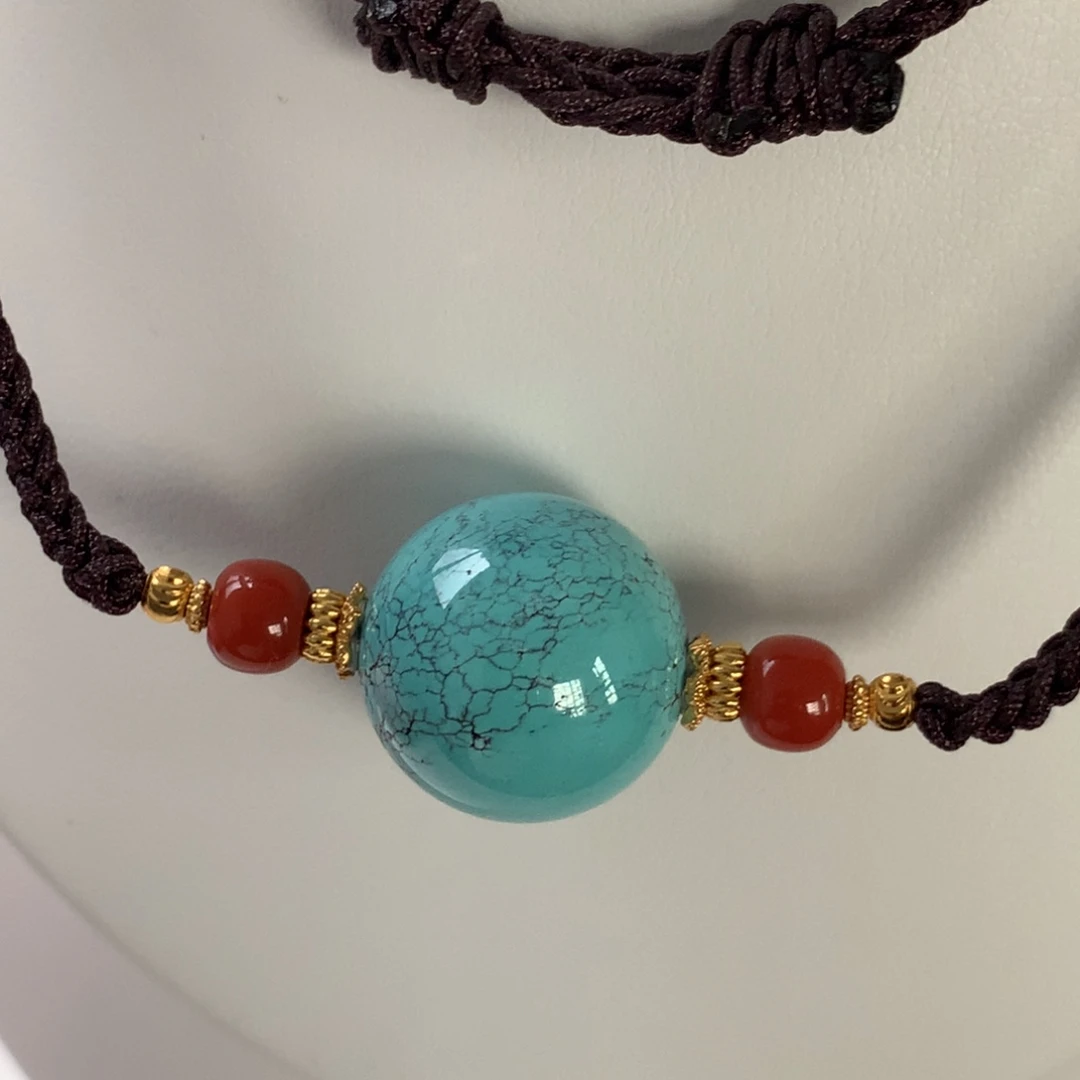 绿松石未镶嵌珠宝奇石17mm