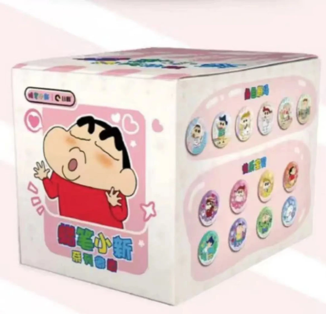 【扫雷】谷圈 正版授权 蜡笔小新系列徽章（默认代拆）