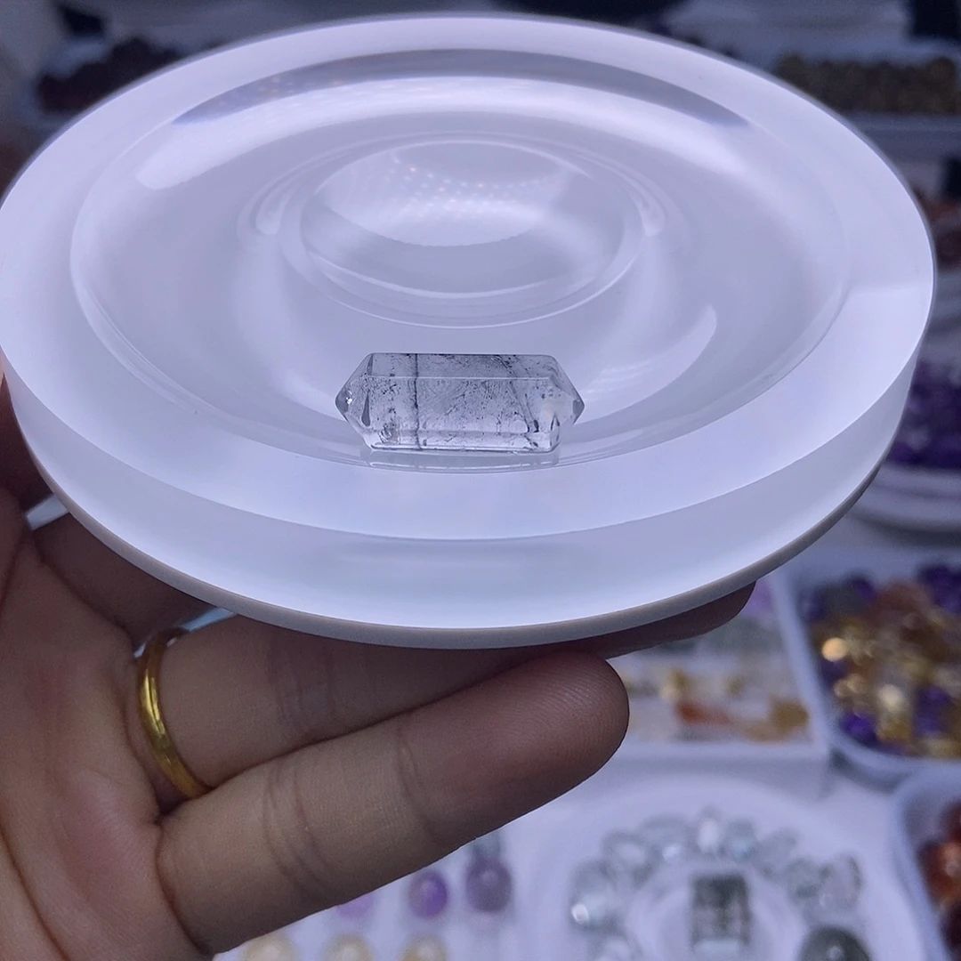 次***开水晶手串未镶嵌天然水晶定制打孔不退换