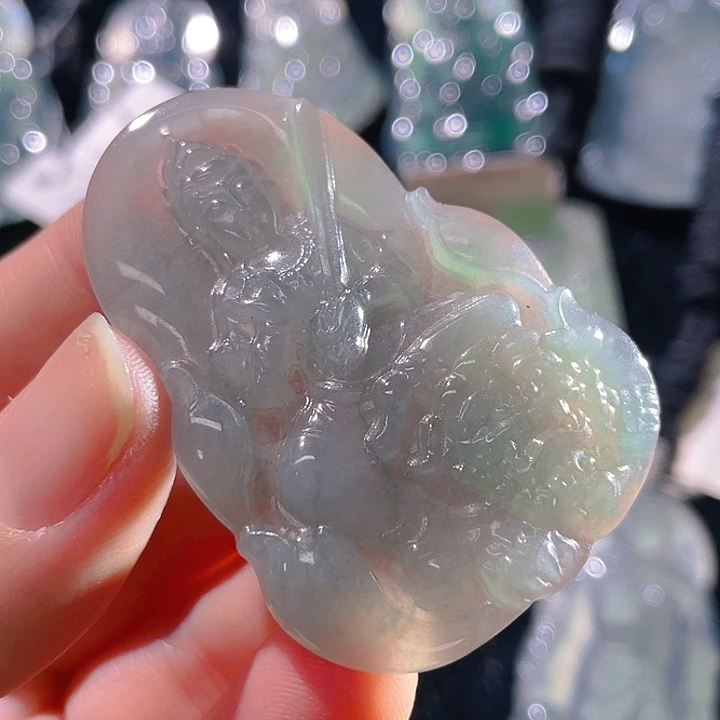 翡翠颈饰未镶嵌37，