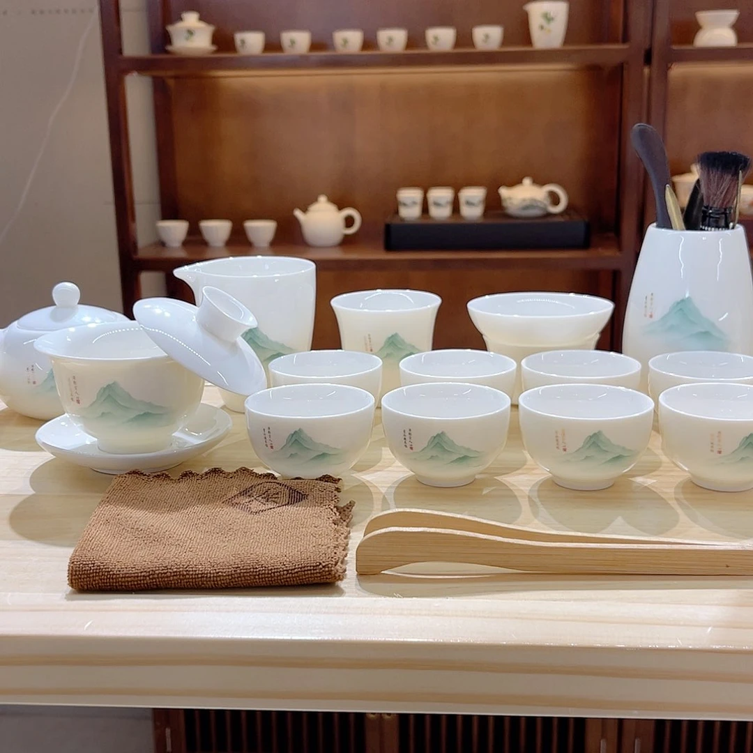 瓷片羊脂玉瓷羊脂玉瓷