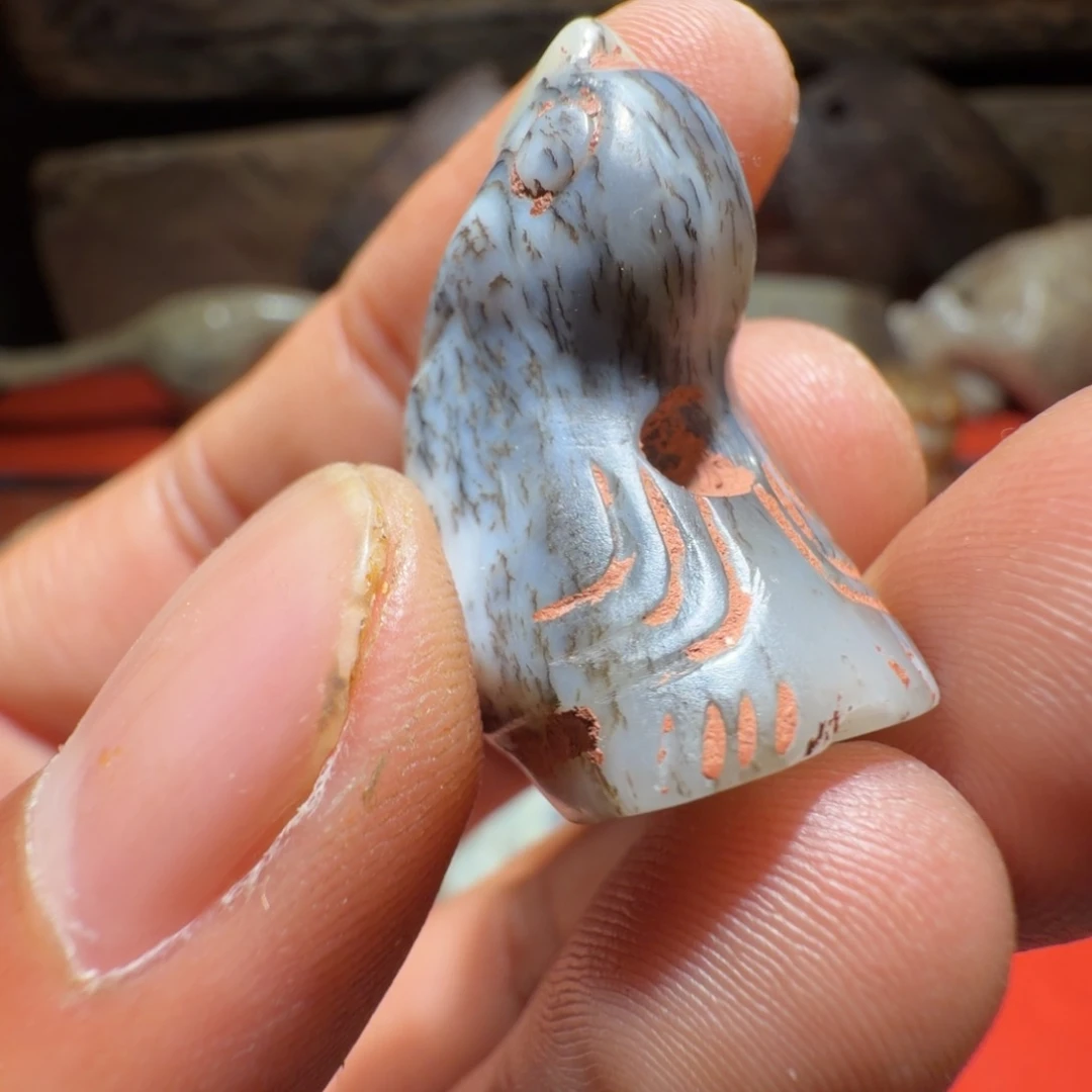 荣***堂和田玉（糖玉）未镶嵌颈饰