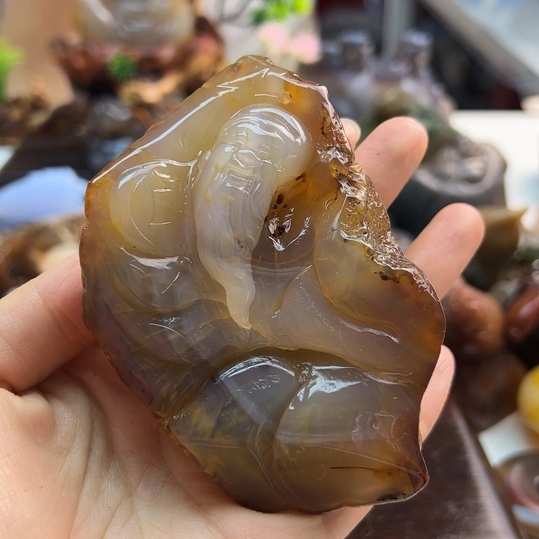 玛瑙/玉髓未镶嵌颈饰