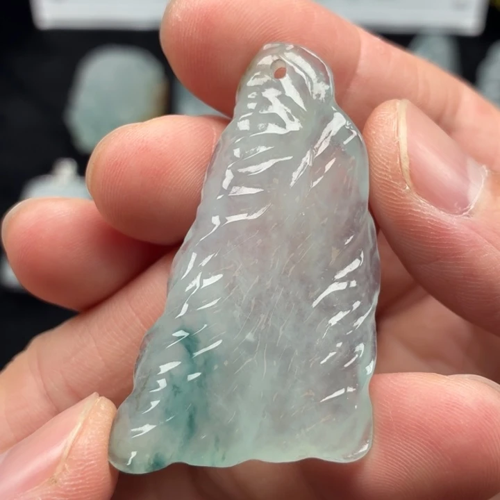 翡翠未镶嵌颈饰天然翡翠
