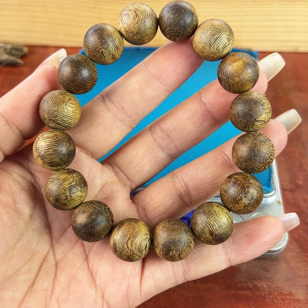 沉香沉香碎屑卡14圆珠单圈16g白露