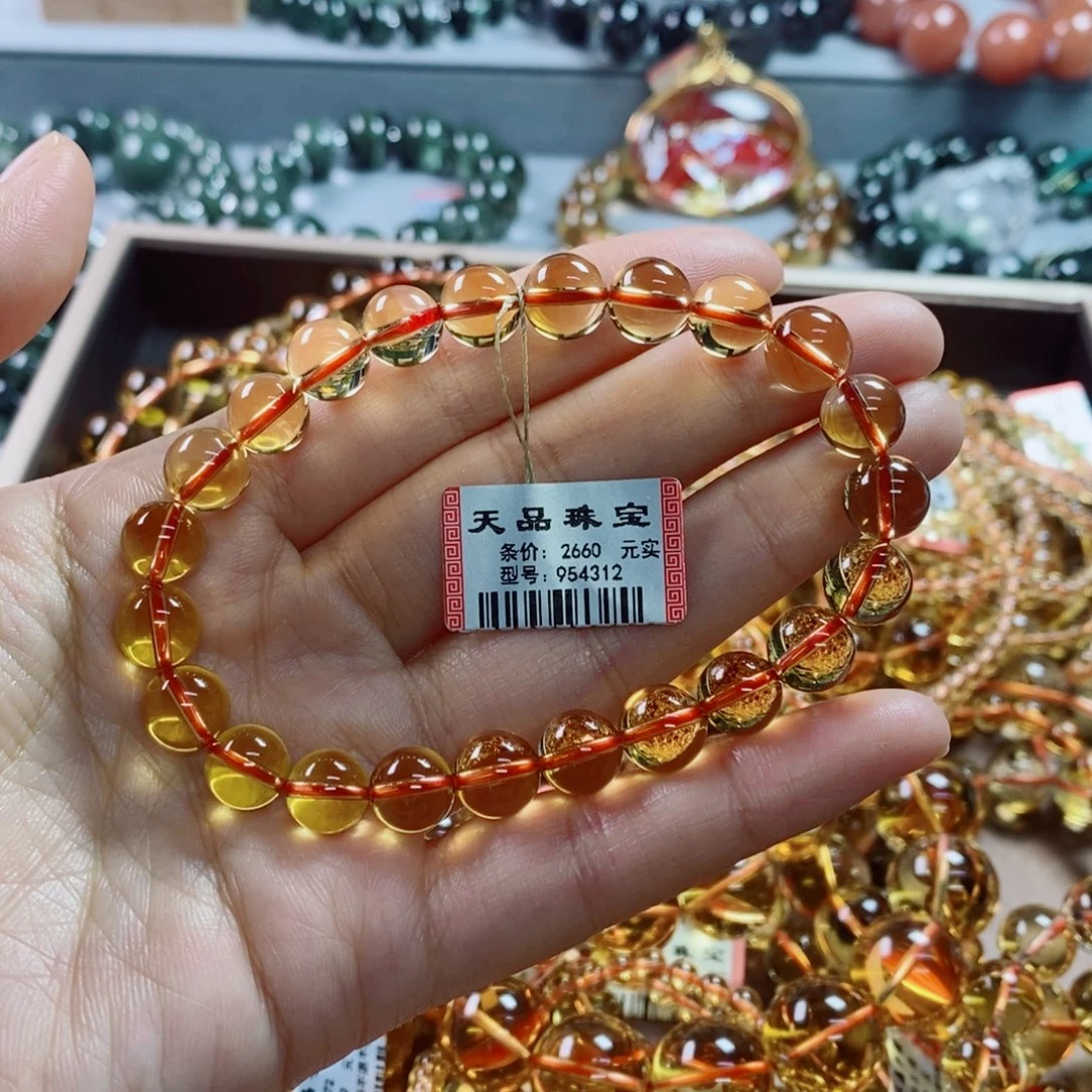 未镶嵌水晶手链黄水晶954312