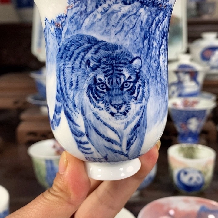 杯景德镇手工手绘陶瓷，高亮兴老师作品