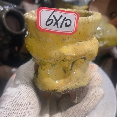 粗陶花盆手工花盆