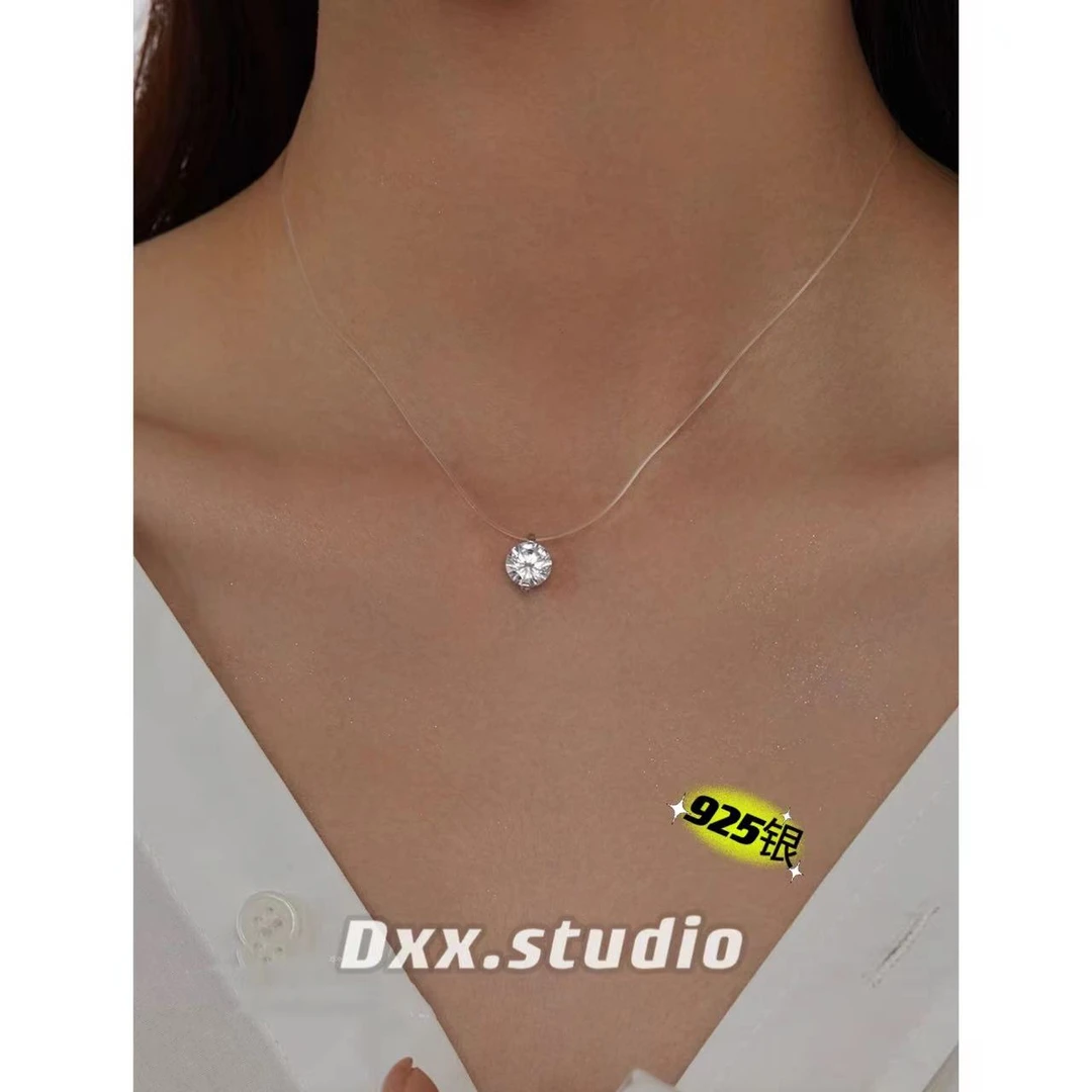 吊坠925银 DXX小晰饰品【16心16箭 人鱼泪】项链37093